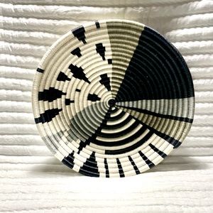 Handmade wall hanging baskets.